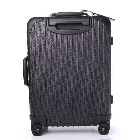 christian dior suitcase|christian dior carry on luggage.